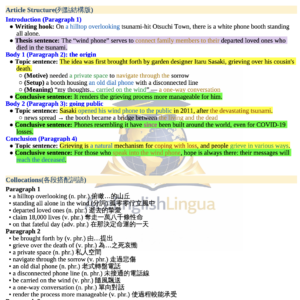商品 #035 · 113 學測英文完整解析(選擇題+混合題)
